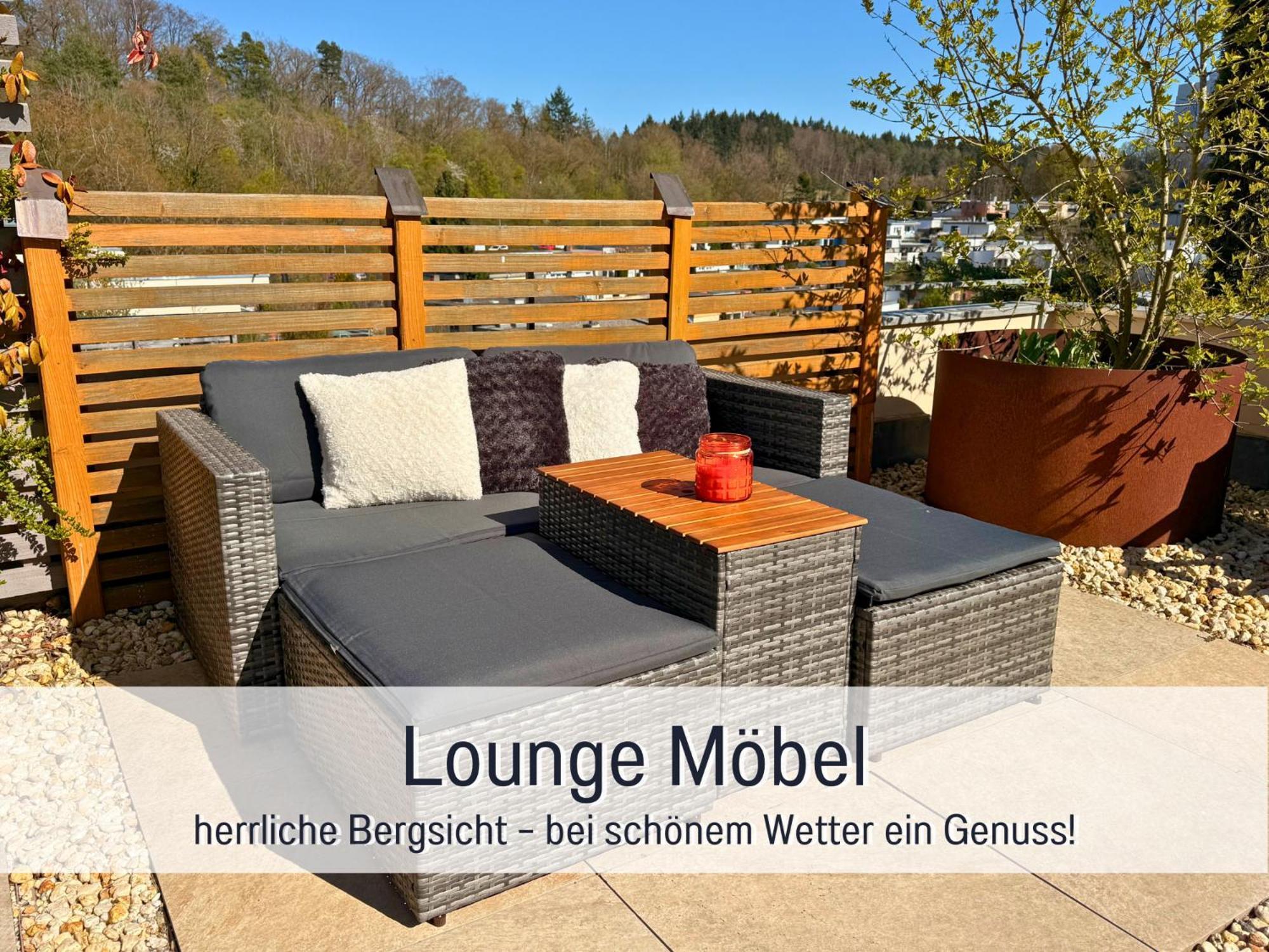 Sonnenterrasse - 3 Schlafzimmer, Whirlpool & Alpenblick - Perfekt Fuer Romantik Oder Familienurlaub Mit Kind , Hund Willkommen By Ferienwohnenamsee - Uberlingen Buitenkant foto