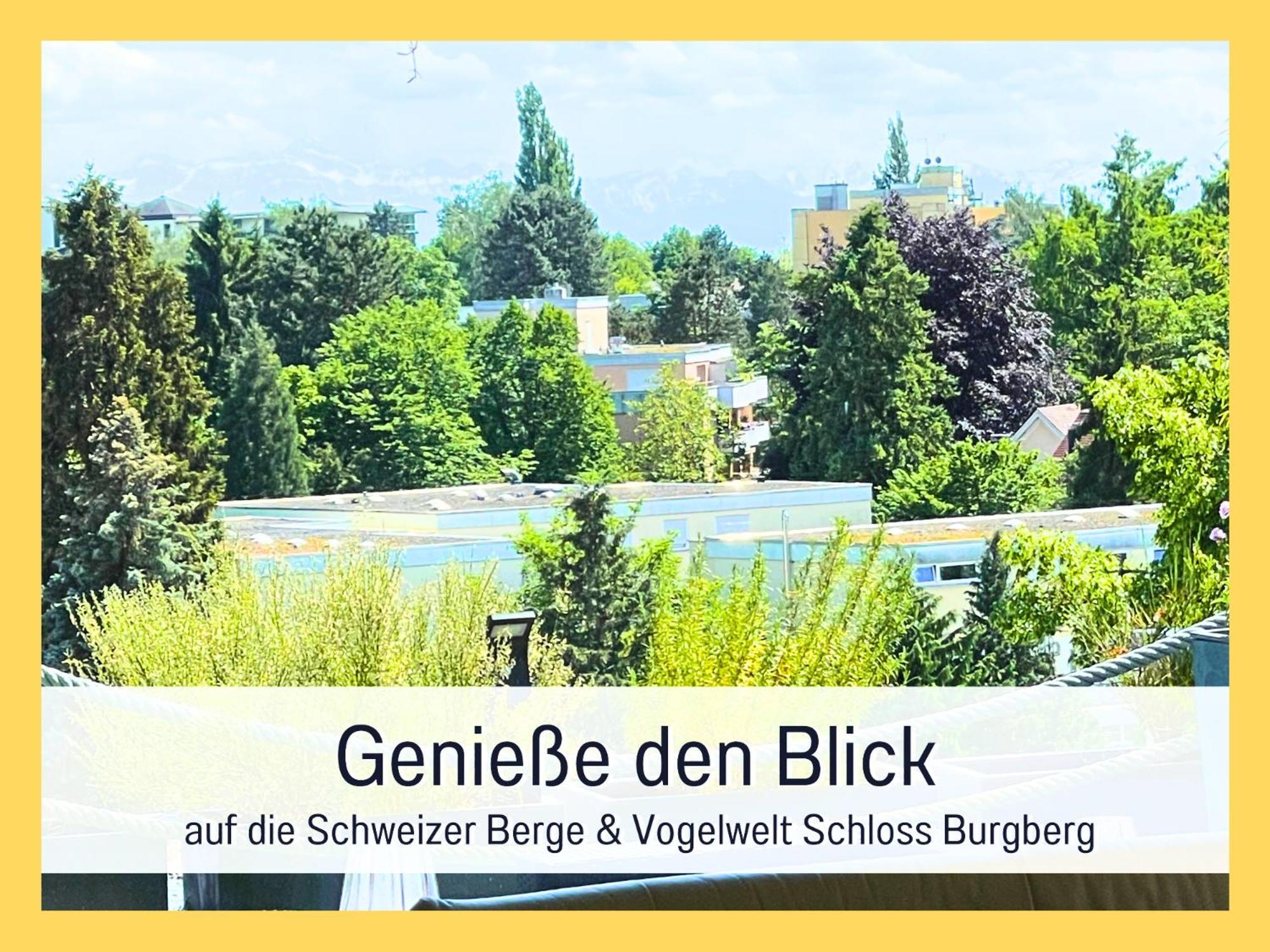 Sonnenterrasse - 3 Schlafzimmer, Whirlpool & Alpenblick - Perfekt Fuer Romantik Oder Familienurlaub Mit Kind , Hund Willkommen By Ferienwohnenamsee - Uberlingen Buitenkant foto